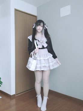 「Avail（アベイル）のアイテム」を使った、むりちゃんさん（レディース・155cm）の春コーディネート