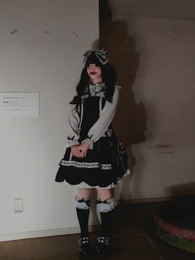 「アイテム（ヘアアクセサリー）」を使った、むりちゃんさん（レディース・155cm）の秋コーディネート