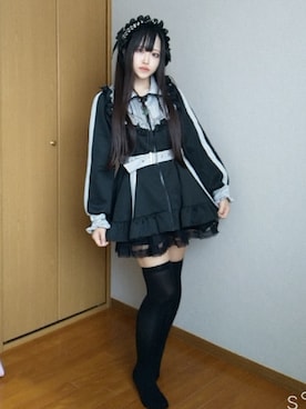 「アイテム（その他ヘアアクセサリー）」を使った、ねむりさん（レディース・155cm）の秋コーディネート