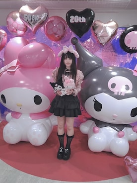 「アイテム（ローファー）」を使った、ねむりさん（レディース・155cm）の夏コーディネート