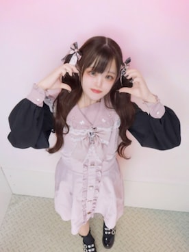 「Ank Rouge（アンクルージュ）のアイテム」を使った、むりちゃんさん（レディース・155cm）の春コーディネート