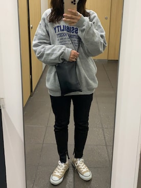 「autumn look」｜「アイテム（パンツ）」を使った、noahさん（レディース・153cm）の冬コーディネート