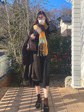 ゆなさん（レディース・163cm）の冬コーディネート