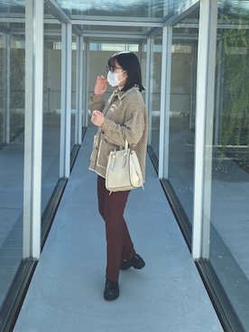 ゆなさん（レディース・164cm）の冬コーディネート