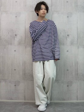 しのさん(メンズ・172cm)の春コーディネート