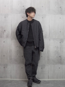 しのさん（メンズ・172cm）の冬コーディネート