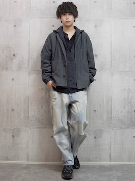 しのさん（メンズ・172cm）の冬コーディネート