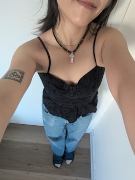 にこるさん（レディース・165cm）の冬コーディネート