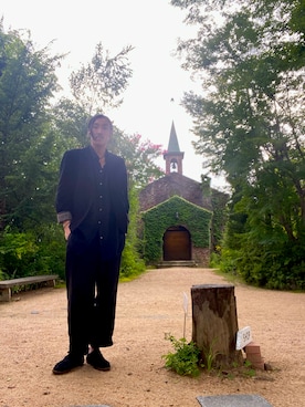 「agnes b.（アニエスベー）のアイテム」を使った、ゆーとさん（メンズ・190cm）の冬コーディネート