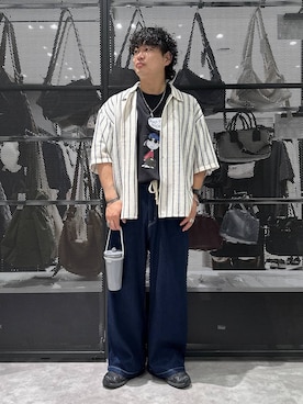 「アイテム（食器/キッチン）」を使った、Mikiyaさん（メンズ・168cm）の春コーディネート