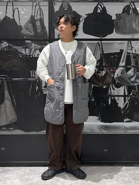 「アイテム（食器/キッチン）」を使った、Mikiyaさん（メンズ・168cm）の秋コーディネート