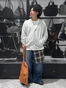 「LAKOLE（ラコレ）のアイテム」を使った、Mikiyaさん（メンズ・168cm）の秋コーディネート