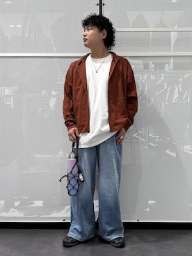 「アイテム（食器/キッチン）」を使った、Mikiyaさん（メンズ・168cm）の春コーディネート