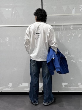 「LAKOLE（ラコレ）のアイテム」を使った、Mikiyaさん（メンズ・168cm）の春コーディネート