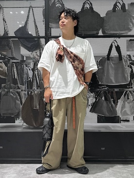 「アイテム（食器/キッチン）」を使った、Mikiyaさん（メンズ・168cm）の夏コーディネート