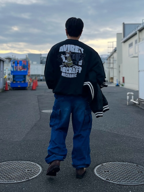 AVIREX トレーナー スウェット 「WEB＆DEPOT限定」FLIGHT MECHANIC