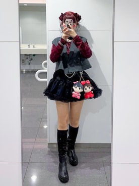 「Ray BEAMS（レイビームス）のアイテム」を使った、みさきさん（レディース・162cm）の秋コーディネート