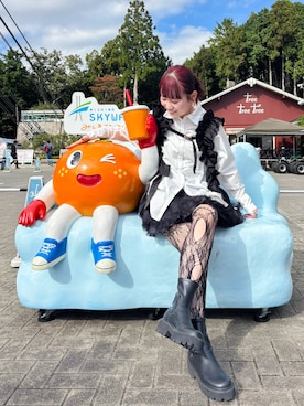 「jouetie（ジュエティ）のアイテム」を使った、みさきさん（レディース・162cm）の秋コーディネート