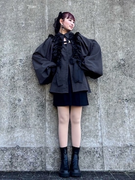 「LA BELLE ETUDE（ラベルエチュード）のアイテム」を使った、みさきさん（レディース・162cm）の秋コーディネート