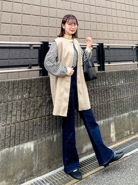 みさきさん（レディース・162cm）の冬コーディネート