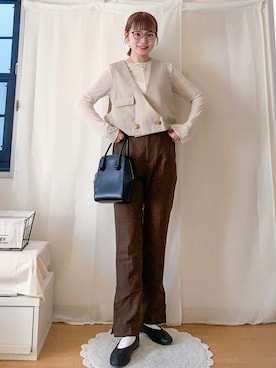 みさきさん（レディース・162cm）の秋コーディネート