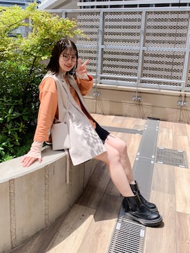 「Discoat」｜「アイテム（その他）」を使った、みさきさん（レディース・162cm）の春コーディネート