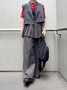 「classicalelf（クラシカルエルフ）のアイテム（パンツ）」を使った、みさきさん（レディース・162cm）の夏コーディネート