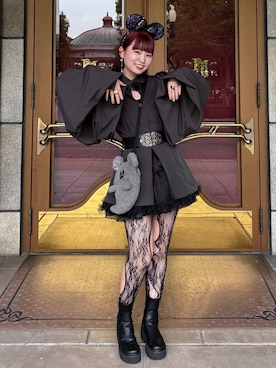 「LA BELLE ETUDE（ラベルエチュード）のアイテム」を使った、みさきさん（レディース・162cm）の秋コーディネート