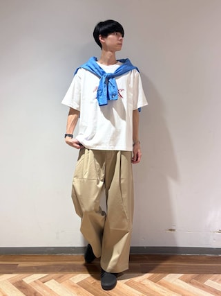 「RAGEBLUE（レイジブルー）のVN/UA Authentic（スニーカー）」を使った、りょーやさん（メンズ・180cm）の春コーディネート