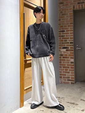 「RAGEBLUE（レイジブルー）のアイテム（パンツ）」を使った、りょーやさん（メンズ・180cm）の秋コーディネート