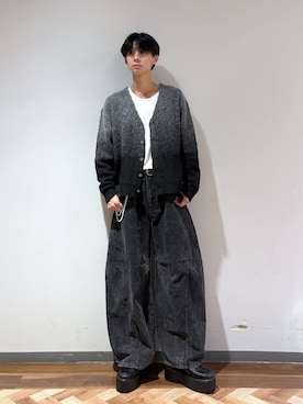 「RAGEBLUE（レイジブルー）のアイテム」を使った、りょーやさん（メンズ・180cm）の秋コーディネート