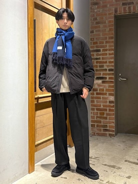 りょーやさん(メンズ・180cm)の冬コーディネート