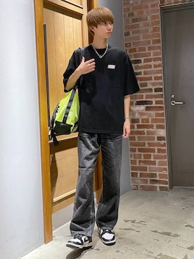 「WEEKEND(ER)（ウィークエンダー）のアイテム」を使った、りょーやさん（メンズ・180cm）の春コーディネート