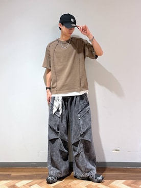 「RAGEBLUE（レイジブルー）のアイテム（アクセサリー）」を使った、りょーやさん（メンズ・180cm）の夏コーディネート