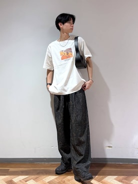 りょーやさん（メンズ・180cm）の春コーディネート