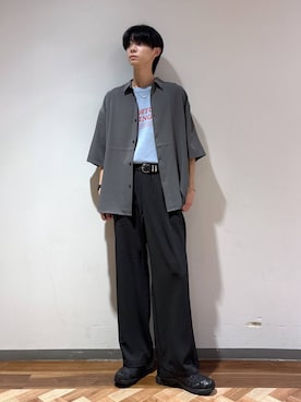 「RAGEBLUE（レイジブルー）のアイテム（アクセサリー）」を使った、りょーやさん（メンズ・180cm）の春コーディネート