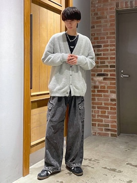 「アイテム（スウェット）」を使った、りょーやさん（メンズ・180cm・20代）の秋コーディネート