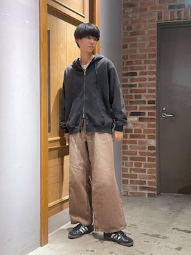 りょーやさん（メンズ・180cm）の冬コーディネート