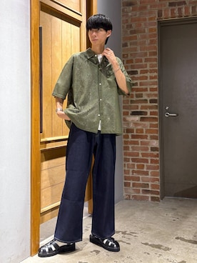 「高見え」｜りょーやさん（メンズ・180cm）の夏コーディネート