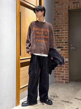 りょーやさん（メンズ・180cm）の秋コーディネート