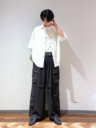 「RAGEBLUE(レイジブルー)のStainless Assort Chain Neckless / ステンレスアソートチェーンネックレス(ネックレス)」を使った、りょーやさん(メンズ・180cm)の夏コーディネート
