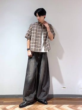 りょーやさん(メンズ・180cm)の夏コーディネート