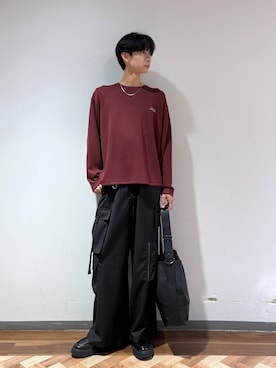 「RAGEBLUE（レイジブルー）のアイテム（アクセサリー）」を使った、りょーやさん（メンズ・180cm）の秋コーディネート