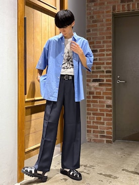 りょーやさん(メンズ・180cm)の夏コーディネート