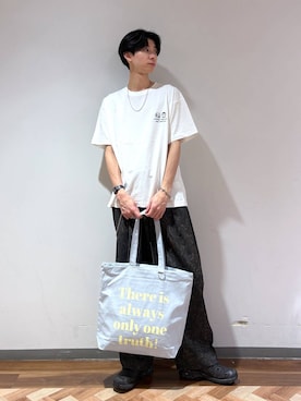 りょーやさん（メンズ・180cm）の春コーディネート
