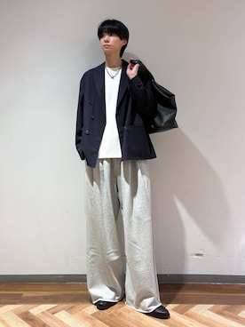 「RAGEBLUE（レイジブルー）のアイテム（バッグ）」を使った、りょーやさん（メンズ・180cm）の春コーディネート