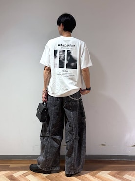 「RAGEBLUE（レイジブルー）のアイテム」を使った、りょーやさん（メンズ・180cm）の夏コーディネート
