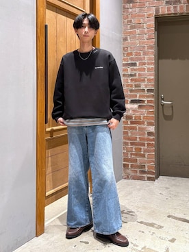 「RAGEBLUE（レイジブルー）のアイテム」を使った、りょーやさん（メンズ・180cm）の冬コーディネート