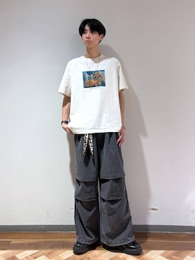 りょーやさん(メンズ・180cm)の春コーディネート