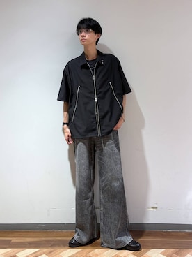 「RAGEBLUE（レイジブルー）のアイテム」を使った、りょーやさん（メンズ・180cm）の夏コーディネート